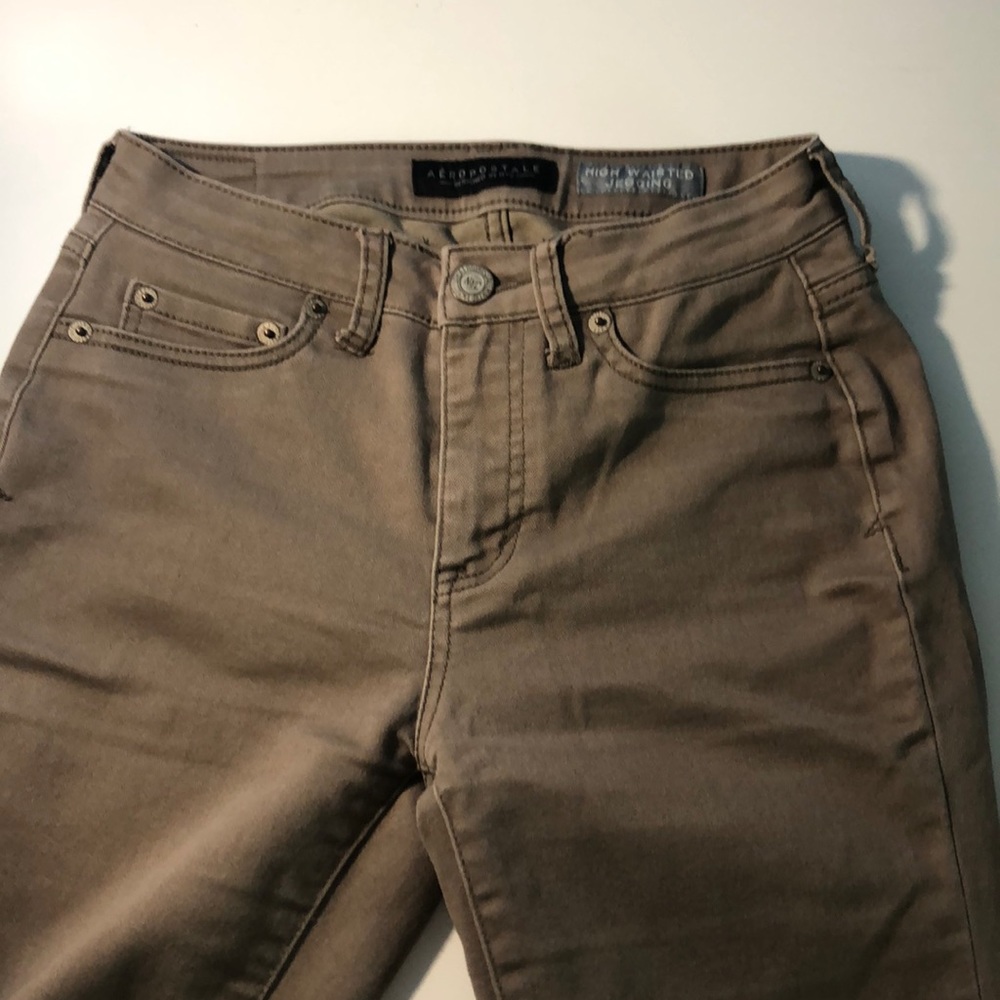 Brown jegging